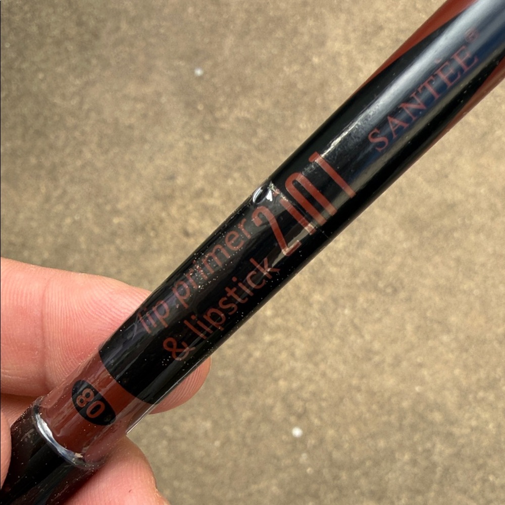 Santee 2-in-1 Lip Primer & Lipstick Pencil - Rich Brown (08)